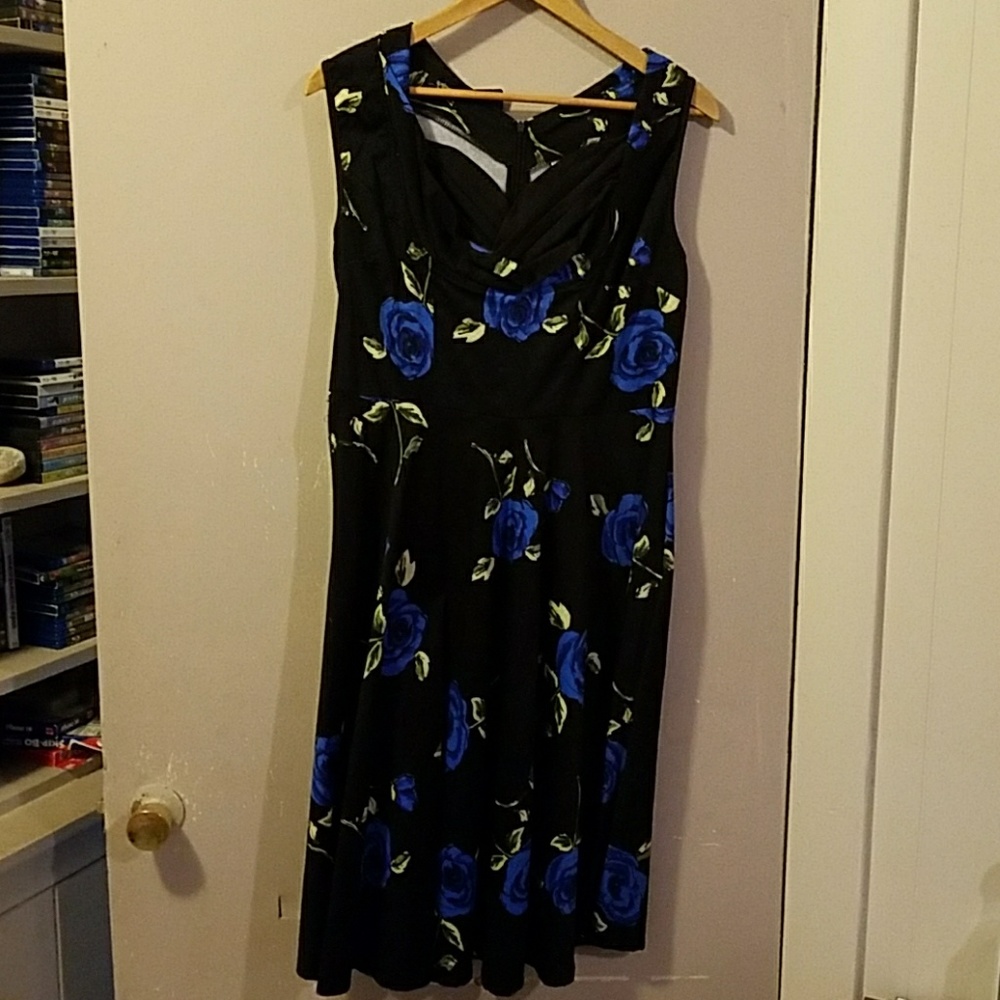 2xl floral dress